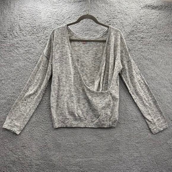 Free People Beach Medium Open Front Long Sleeve Sweater Comfort Casual - Picture 1 of 8